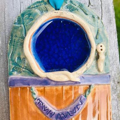 Handcrafted Ceramic Fairy Door Sea ..
